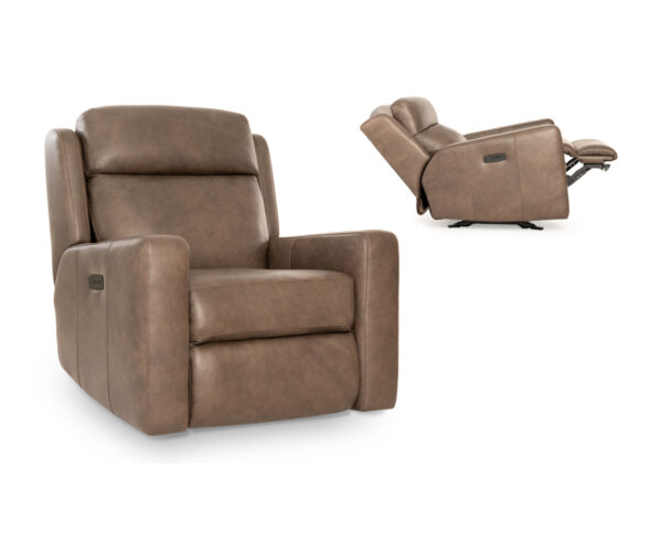 M102 Leather Motorized Glider Reclining Chair with Headrest