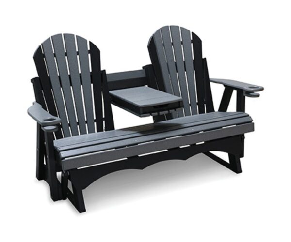 5' Adirondack Glider With Console