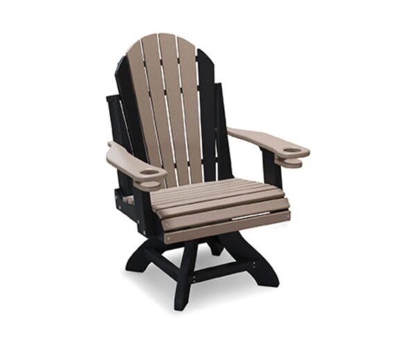 Adirondack Swivel Dining Chair