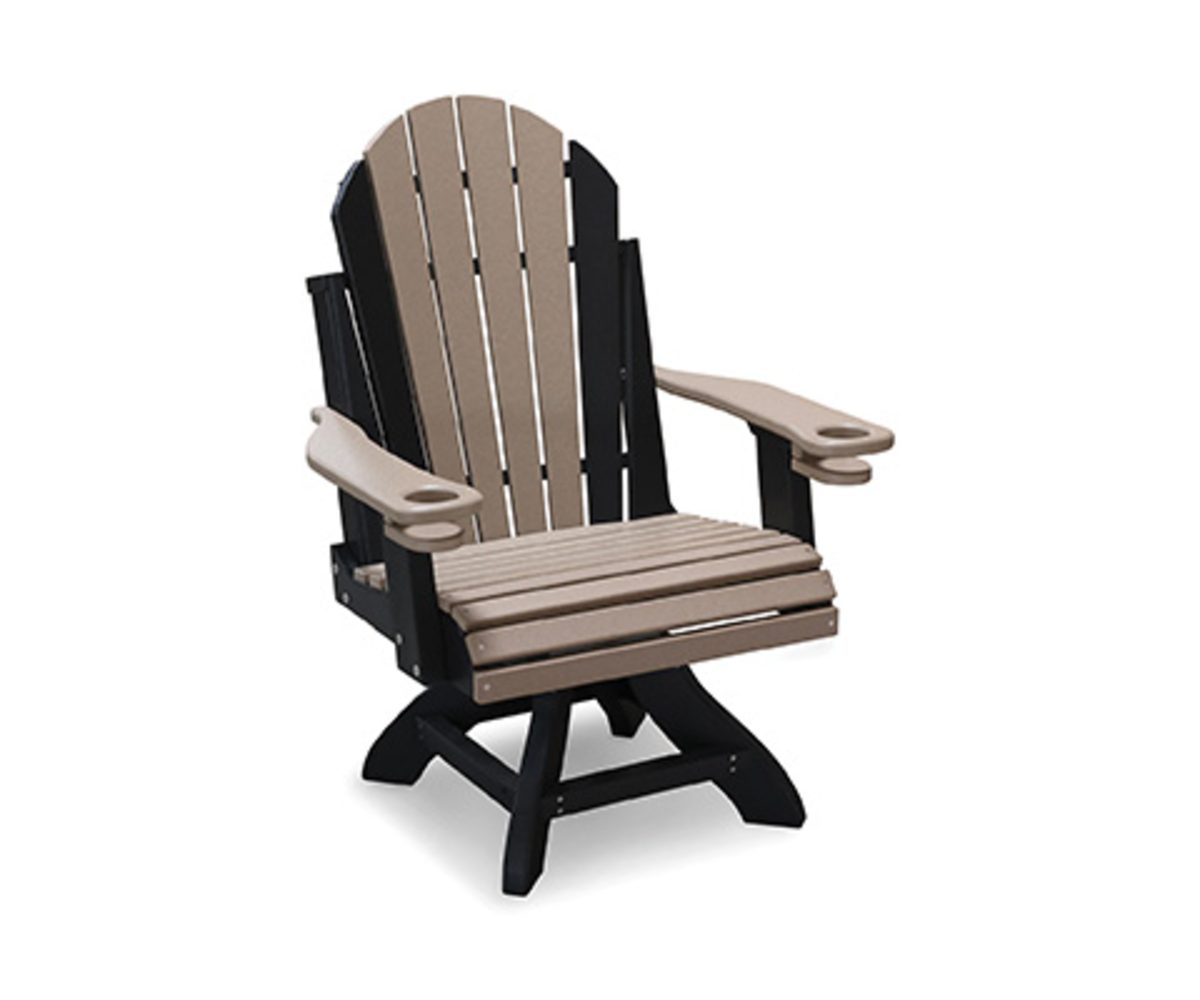 Adirondack Swivel Dining Chair