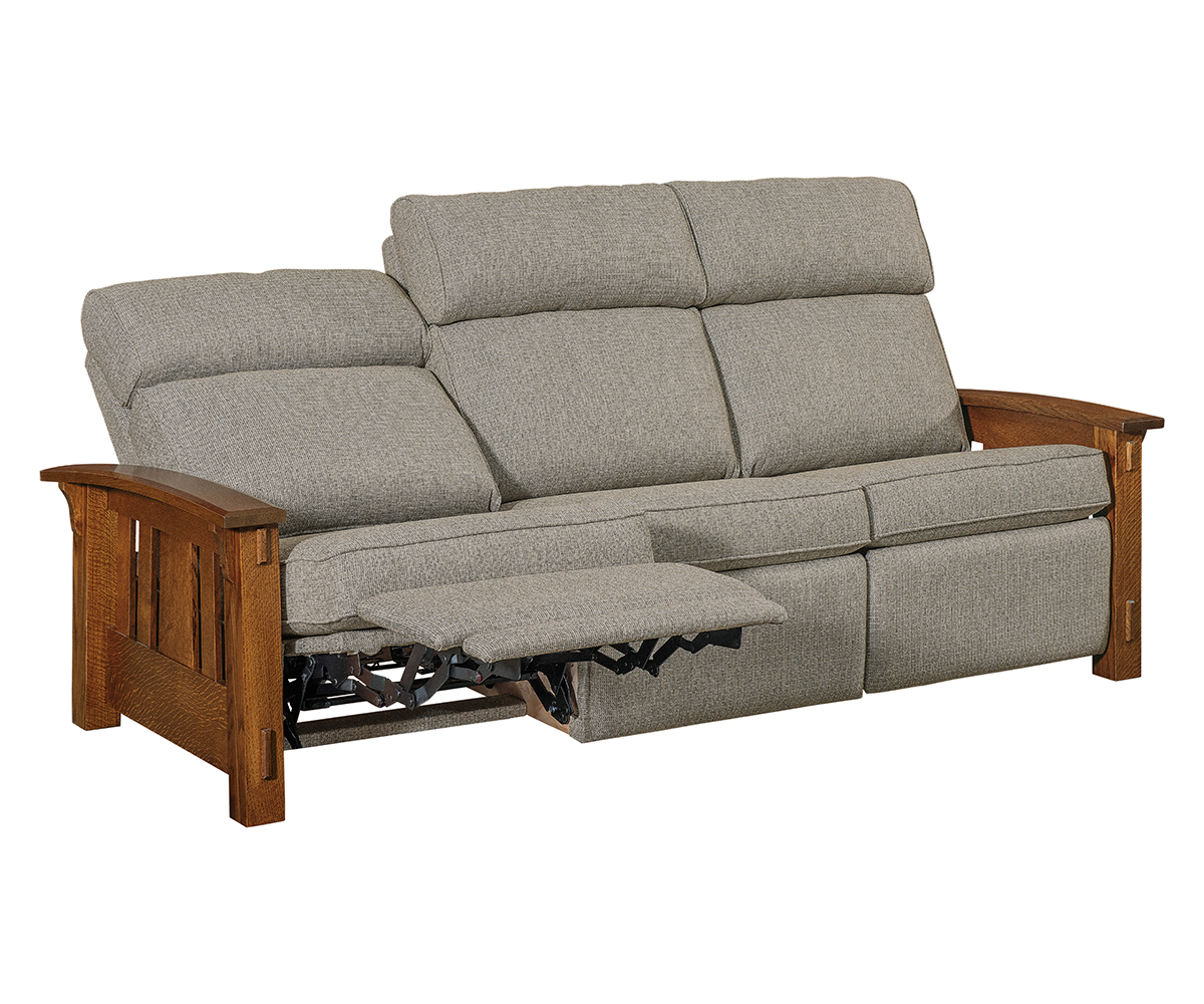 McCoy Stockton Wall Hugger Sofa Recliner - Image 4