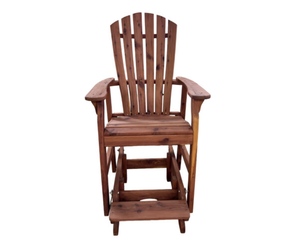 Lumbar Support Balcony Glider Chair