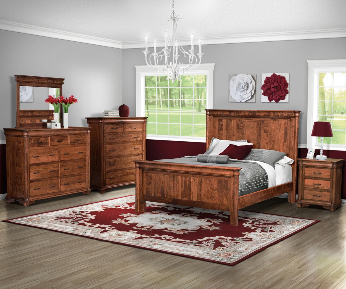 Highland Ridge Bed with Storage Rails - Image 2