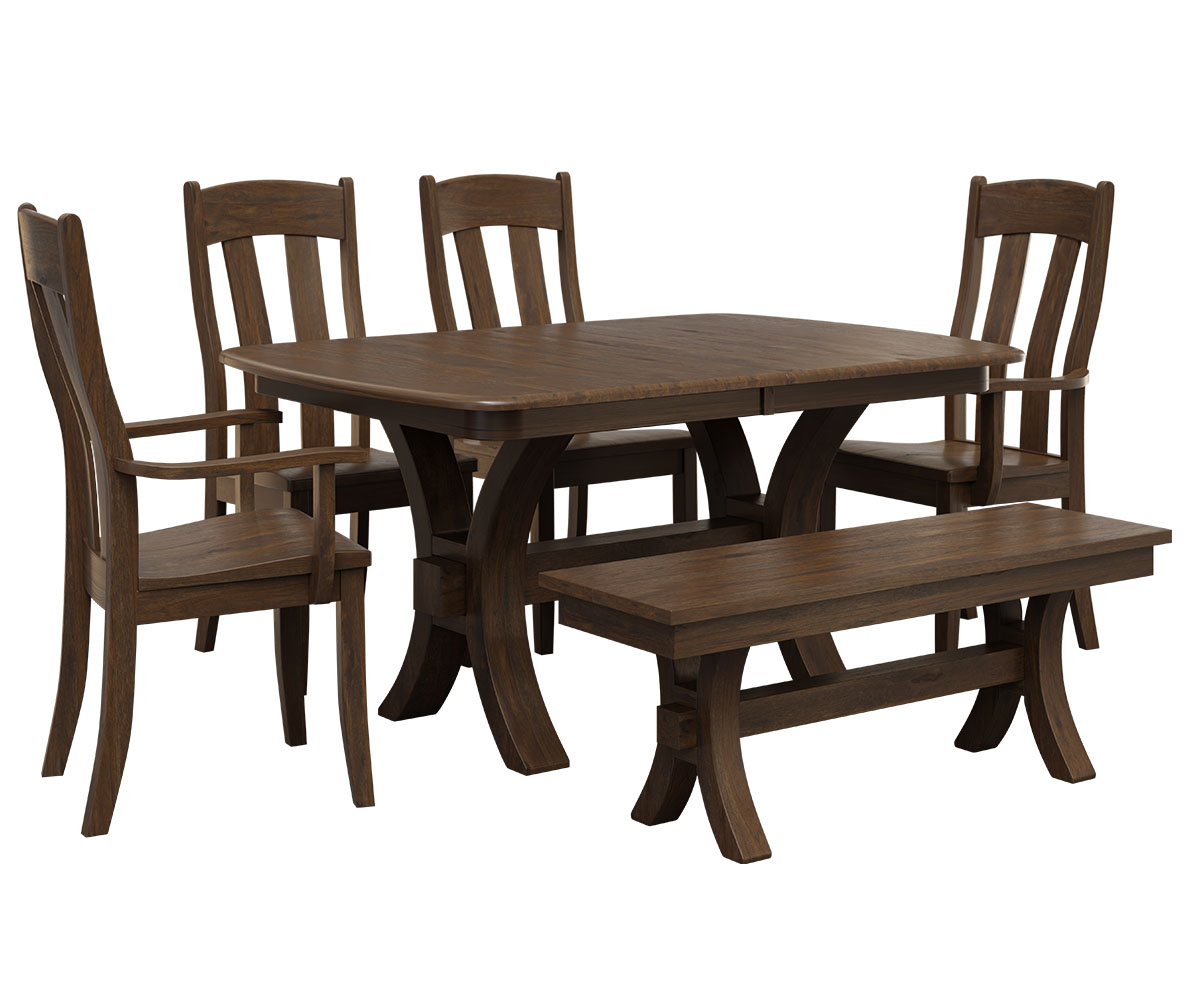 Zehr Trestle Bench - Image 2