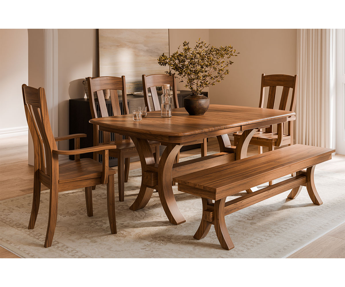 Zehr Trestle Table Dining Collection - Image 2