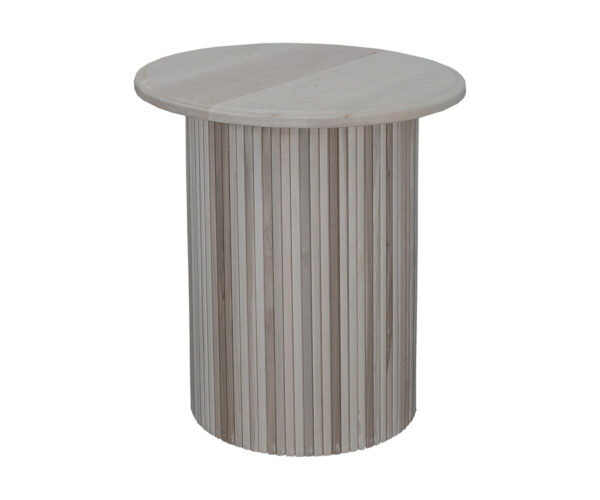 Tambour End Table