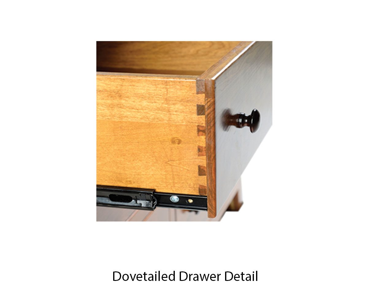 Berkshire 3 Drawer Nightstand - Image 2