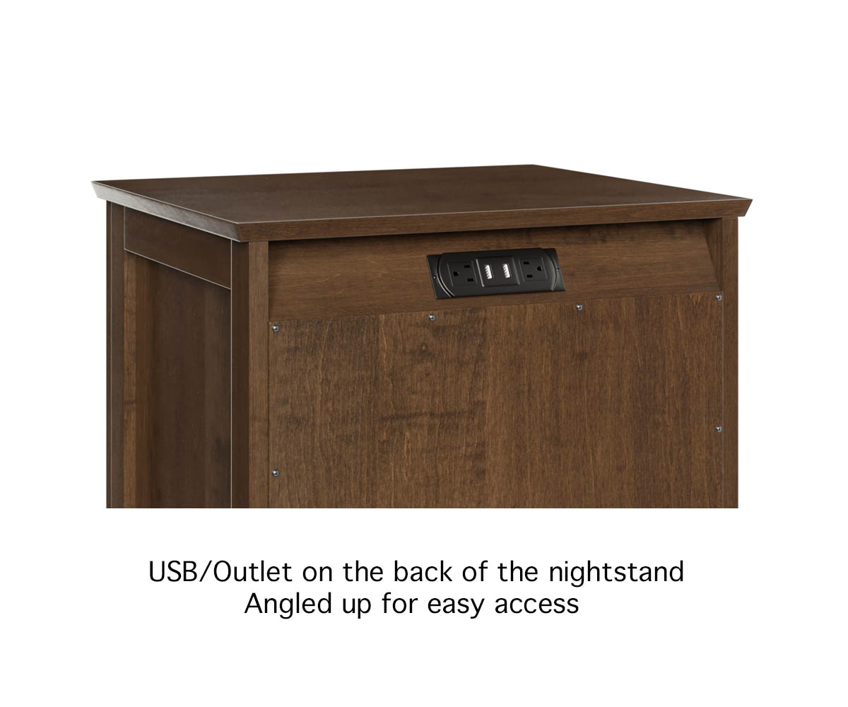 Berkshire 1 Drawer Nightstand - Image 3