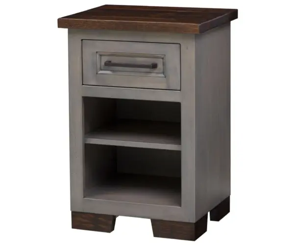 Hudson 1 Drawer Nightstand with Shelf