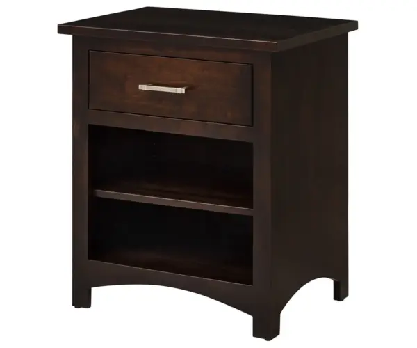Avondale 1 Drawer/Open Shelf Nightstand