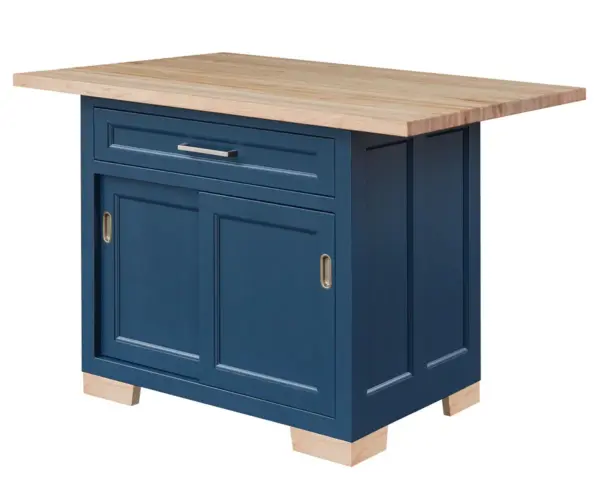 Hudson Island With Plank Top