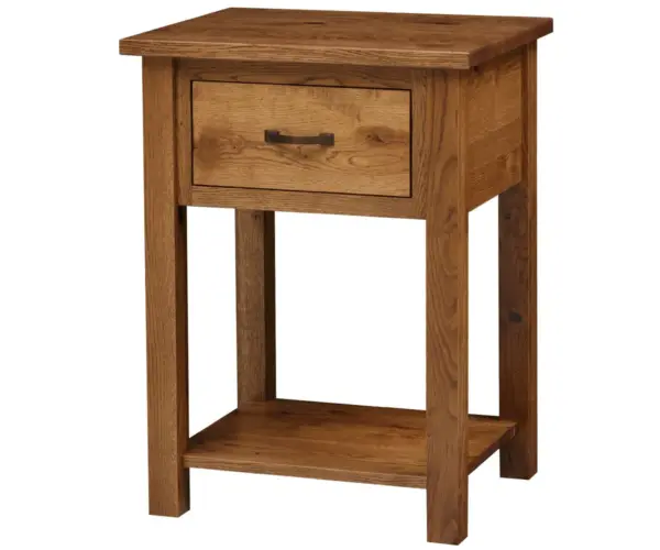 Heirloom Mission 1 Drawer Table Nightstand