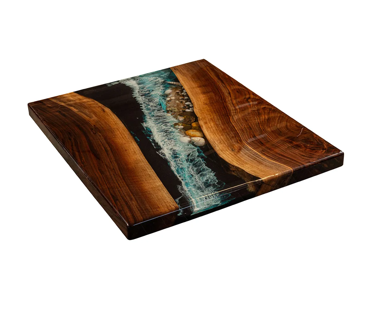 River Rock Walnut Slab