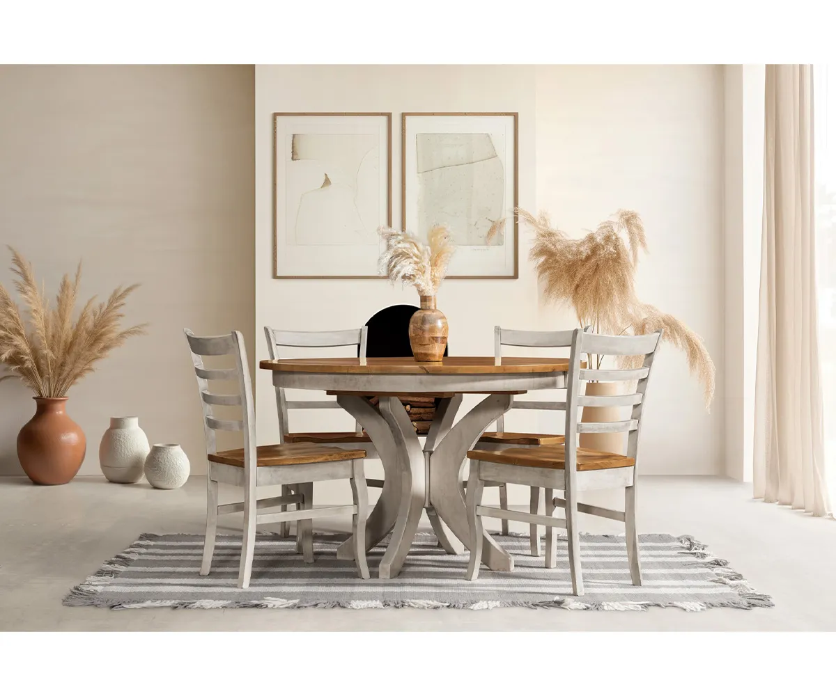 Aspen Single Pedestal Dining Collection - Image 2